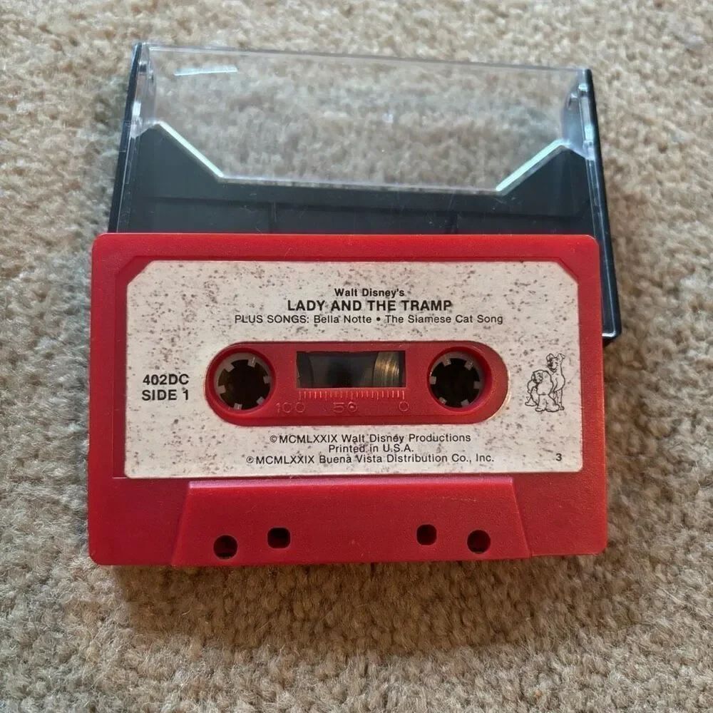 Disney Sleeping Beauty & Lady And The Tramp 402DC Cassette Tape